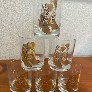 Vintage culver glasses